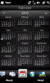 Sense: Kalender - Jahresansicht